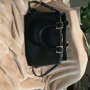 Elegant Blue Handbag